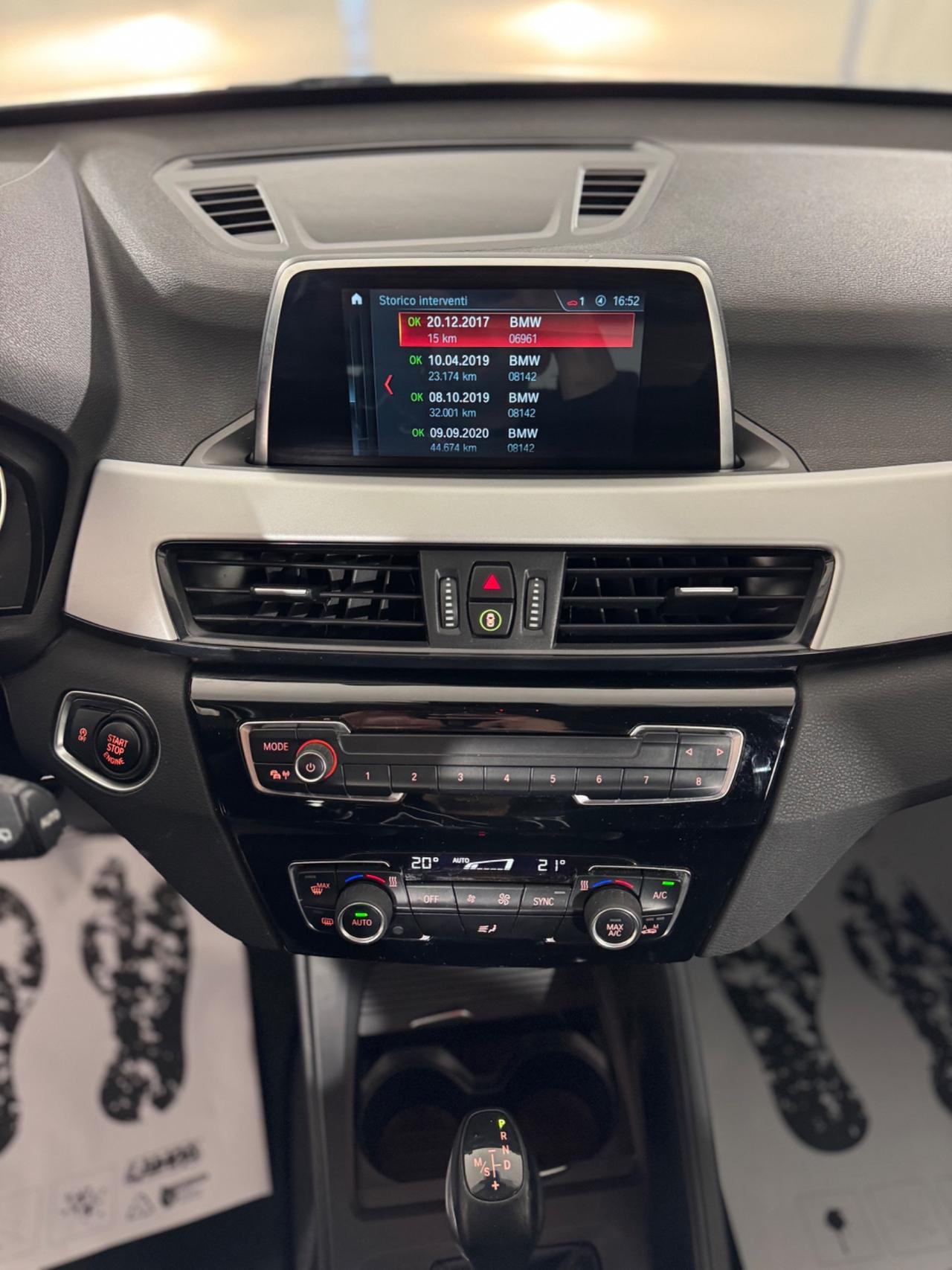 Bmw X1 sDrive Sport TAGLIANDI BMW