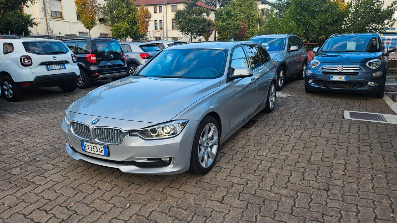 Bmw 320d Touring Modern PELLE-TETTO-NAVY-IMPECCABILE