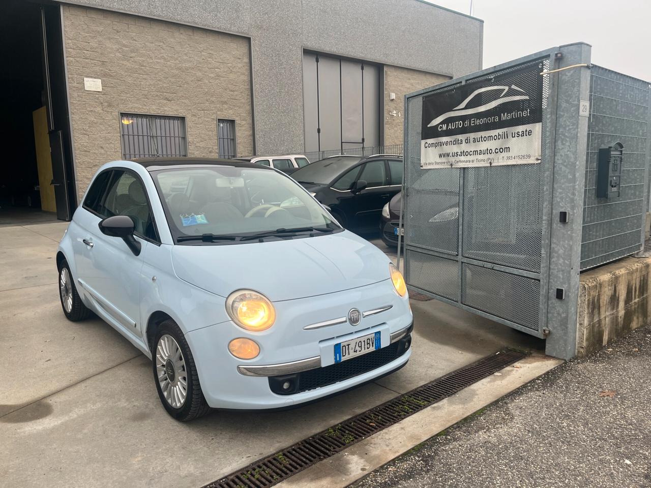 Fiat 500 1.2 Lounge TETTO PANORAMICO, UNICO PROPRIETARIO NEOPATENTATI