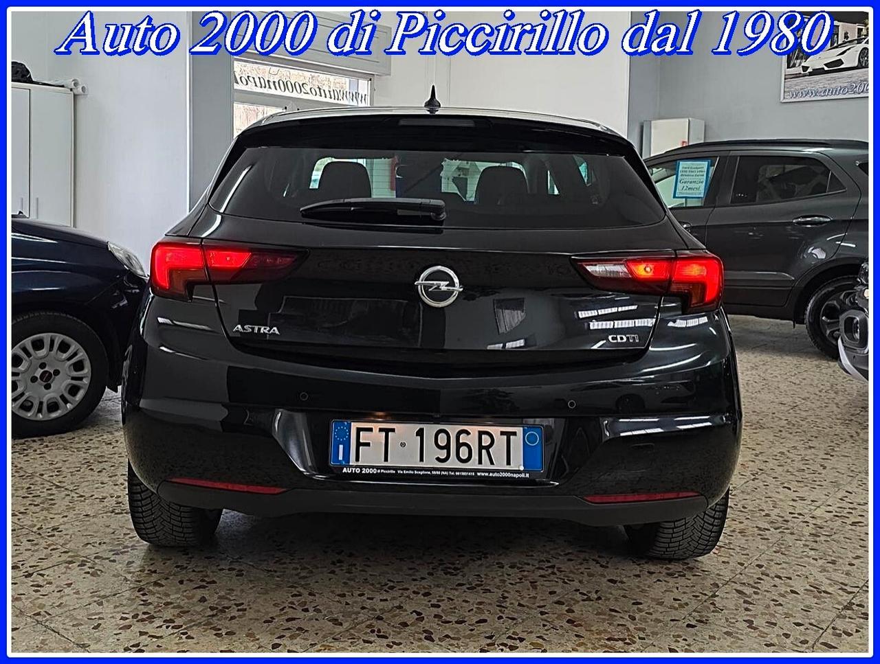 Opel Astra 1600 cdti 110cv 5 porte Garanzia12mesi