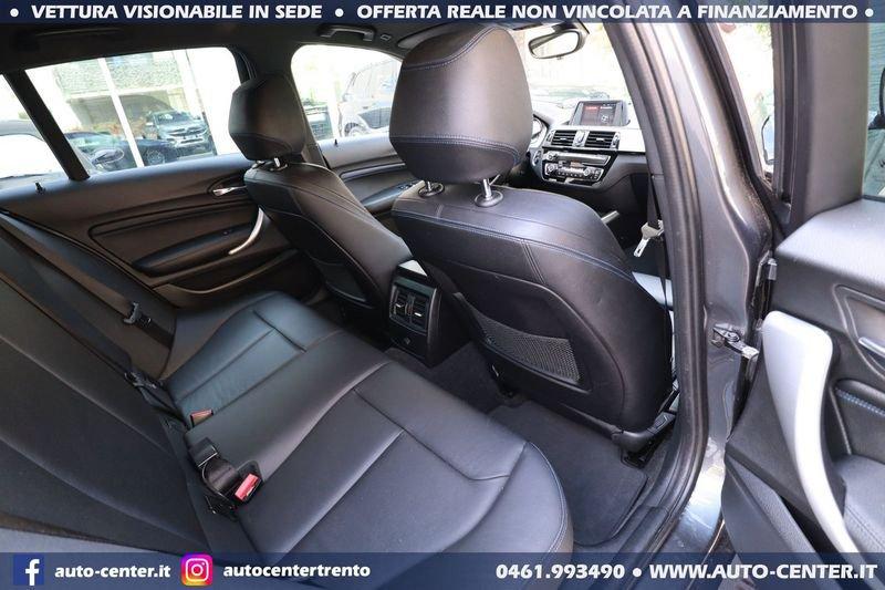 BMW Serie 1 118i Lci MANUALE MSport M-sport *PELLE