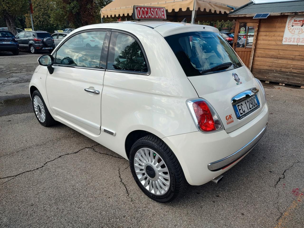 Fiat 500 S&S 1.2 Lounge, 69 cv, TETTO PANORAMICO, OK NEOPATENTATI