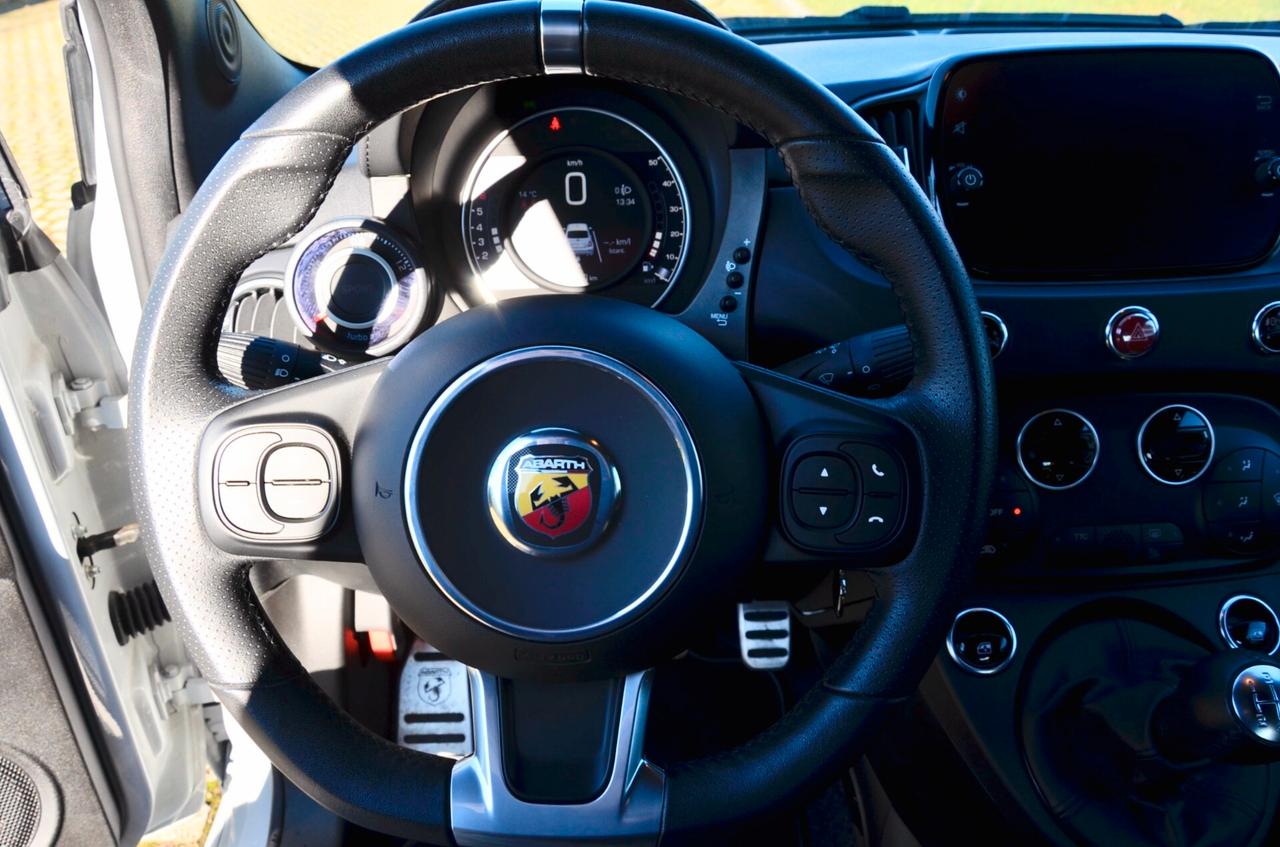 ABARTH 595 F595 1.4 T-JET 165cv, UNICOPROPRIETARIO, SERVICE CON FATTURE, UFF ITALIANA, EURO 6D, APPLE ANDROID, PERMUTE