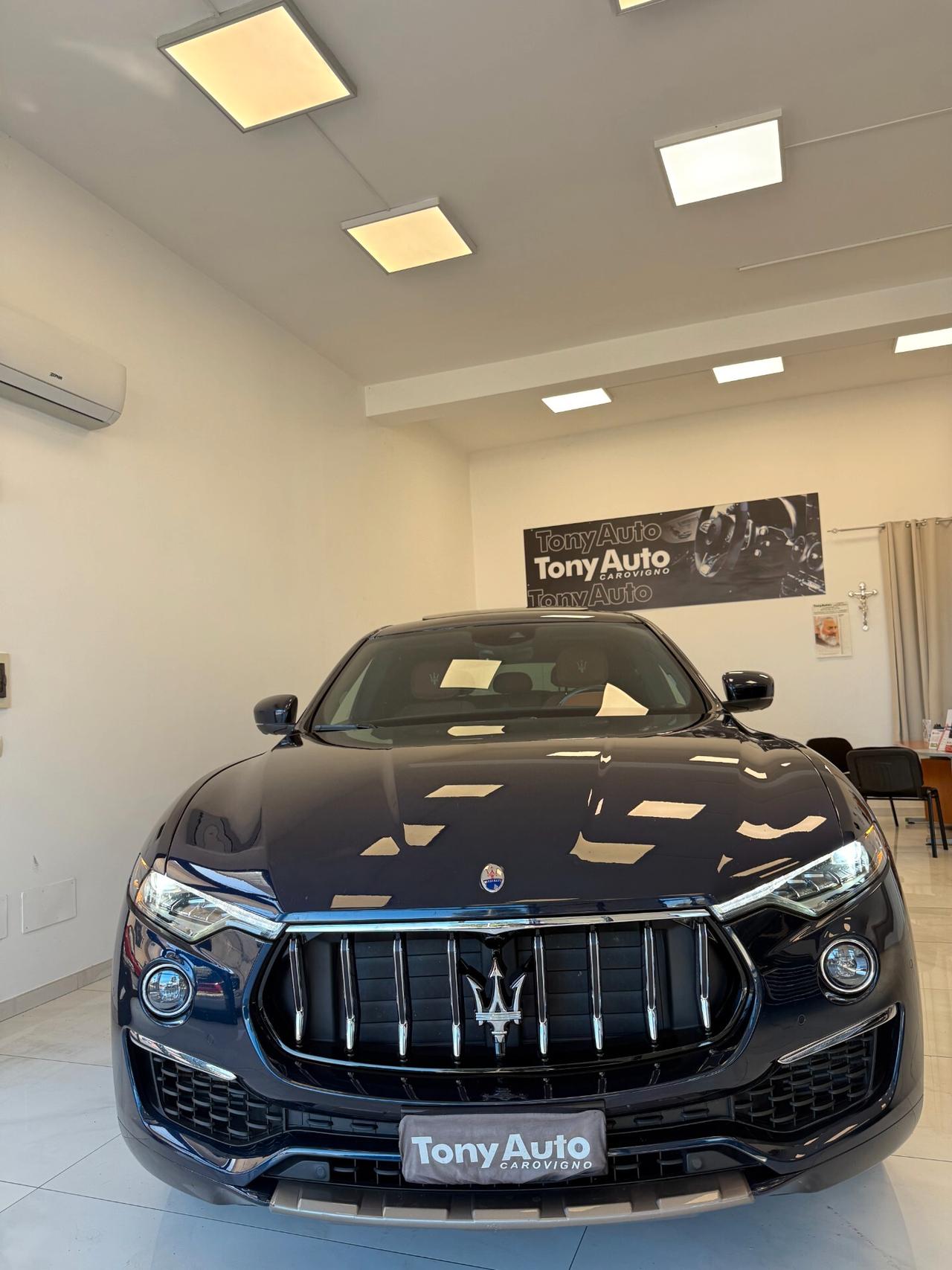 Maserati Levante 3.0 V6 Granlusso 250cv auto TETTO APRIBILE,APPLE CARPLAY,TELECAMERA,NAVIGATORE,PELLE