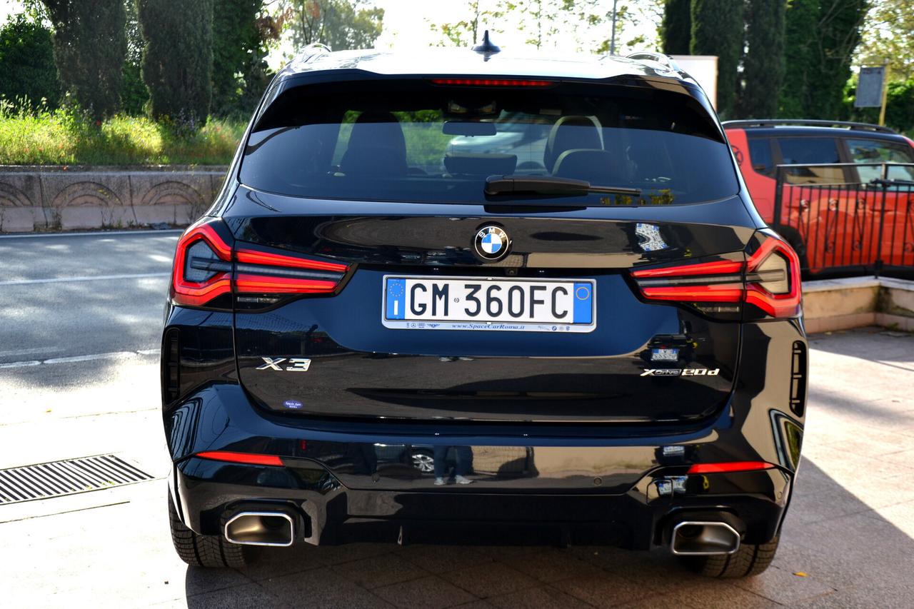 Bmw X3 20D X-DRIVE M-SPORT HYBRID/DIESEL **PREZZO REALE**