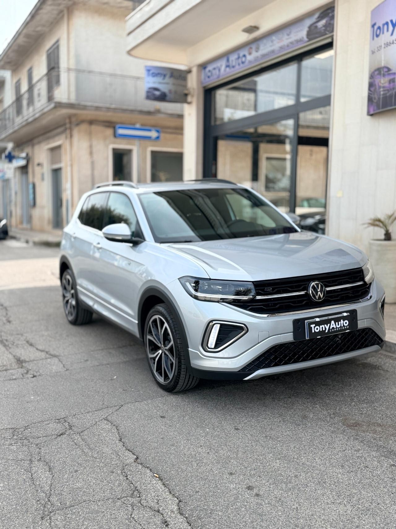 Volkswagen T-Cross 1.0 tsi R-Line edition Plus 115cv TELECAMERA,NAVI,APPLE CARPLAY,VIRTUAL COCKPIT, GARANZIA UFFICIALE
