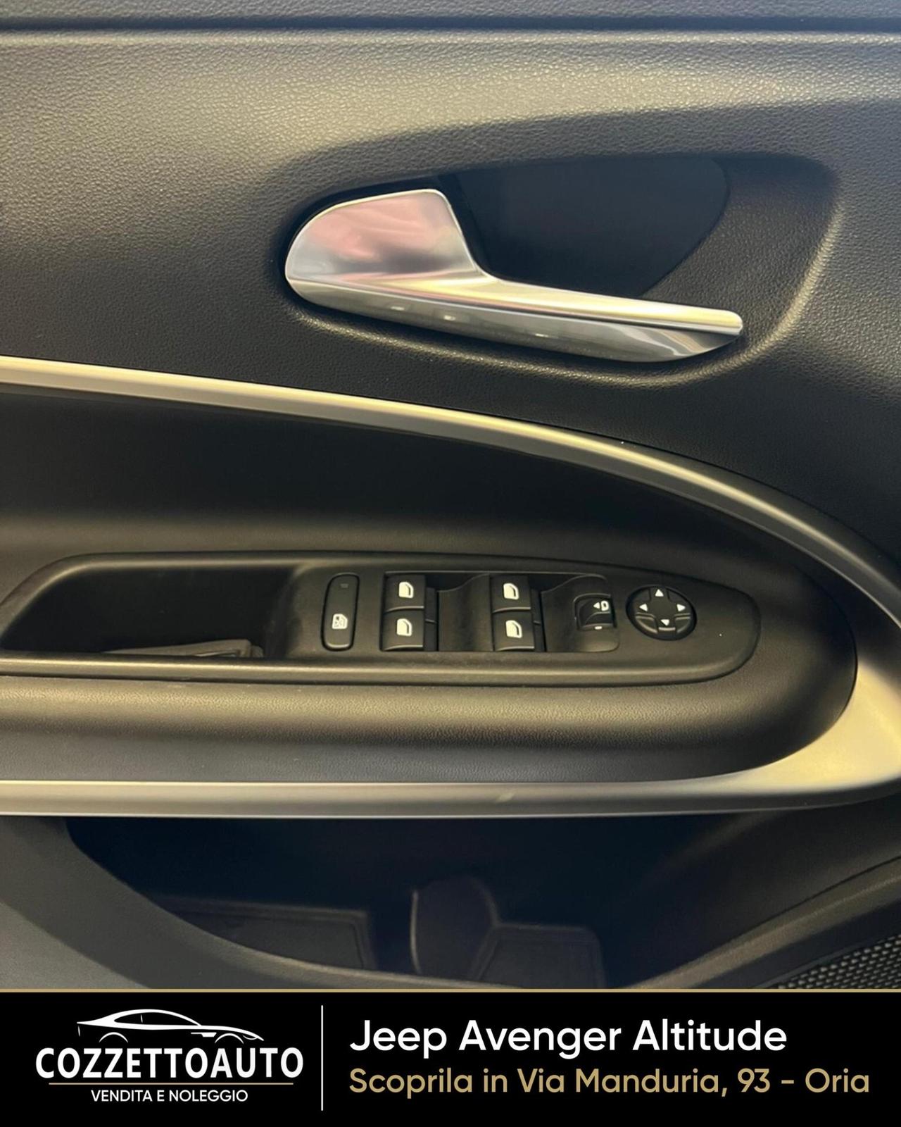 Jeep Avenger 1.2 100 CV Altitude garanzia Jeep