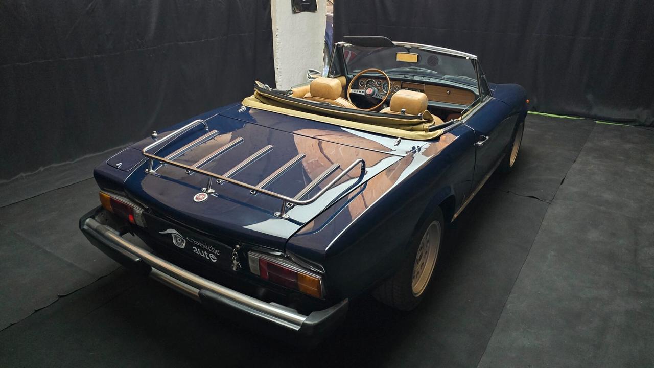 Fiat 124 Spider 1.8 cc certif. ASI con C.R.S