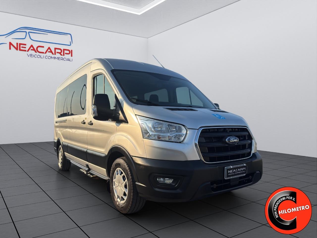 FORD Transit 350 2.0 ECOBLUE 130 CV 9 POSTI L3H2 TRASPORTO DISABILI-DOPPIO CLIMA-