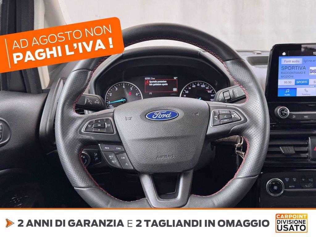 FORD Ecosport 1.0 ecoboost st-line s&s 125cv my20.25 del 2022