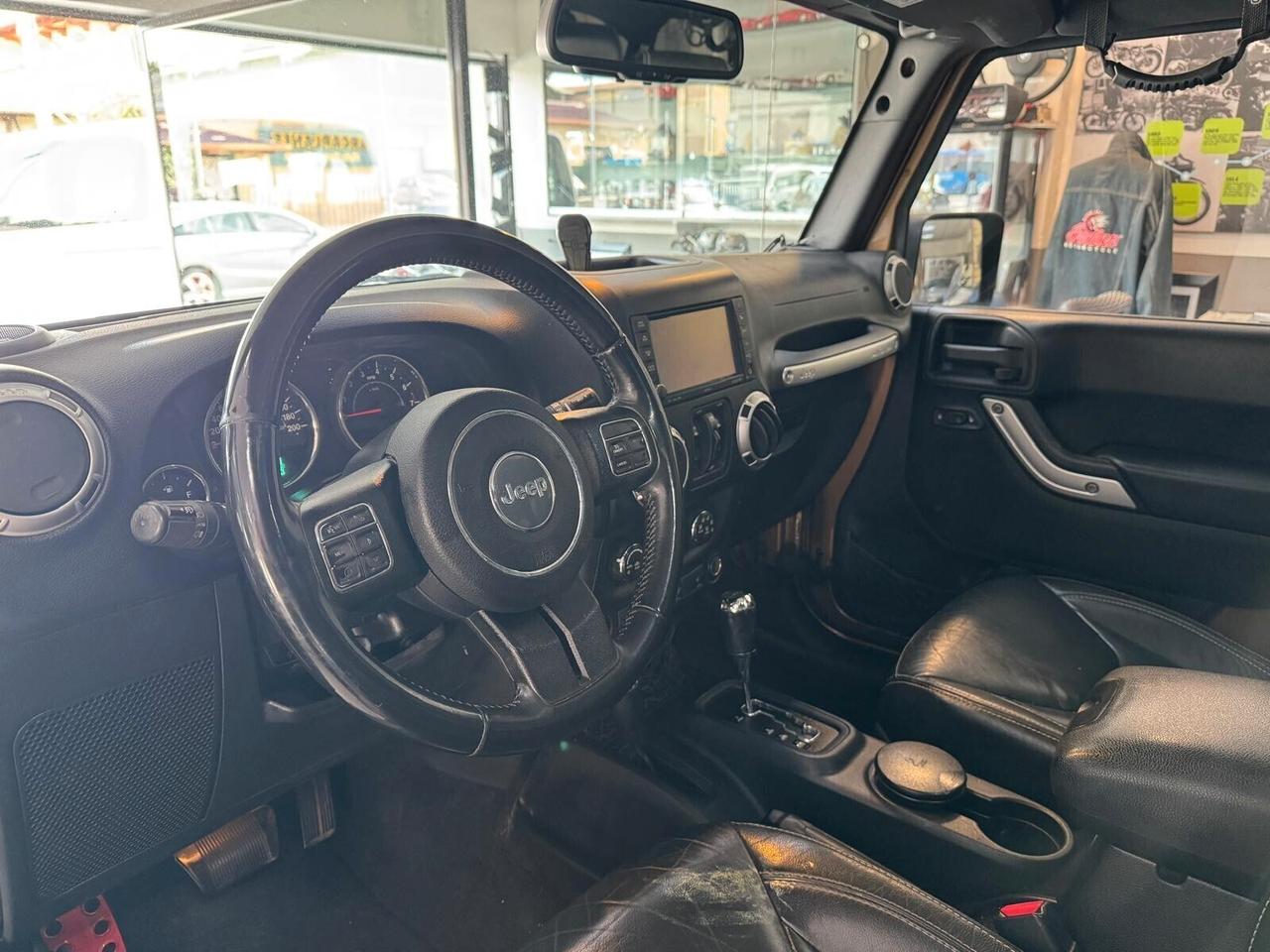 Jeep Wrangler Unlimited 3.6 V6 Sahara Auto PERFETTA MAI FUORISTRADA FULL OPTIONAL