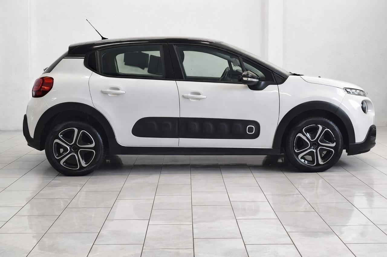 Citroen C3 2018 PureTech 82 Shine 1.2B €6B NEOPAT NAVI LED UNICO TEL BLUETOOTH O