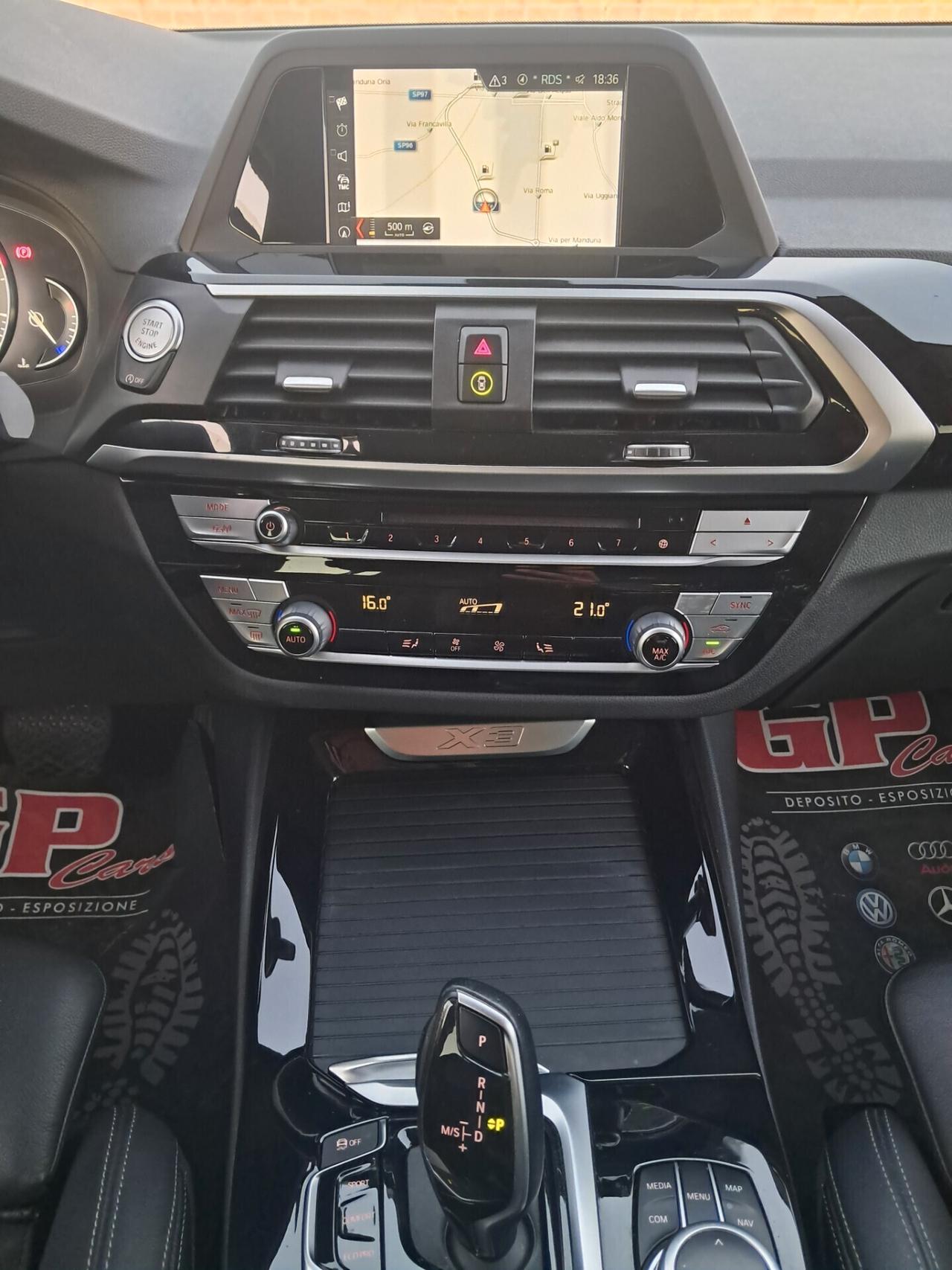 Bmw X3 20d-190cv-XLine-PELLE*LED*RADAR