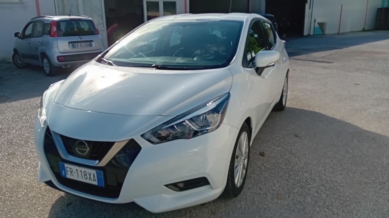 Nissan micra-1.0 benz-71 cv-km 48000-2018