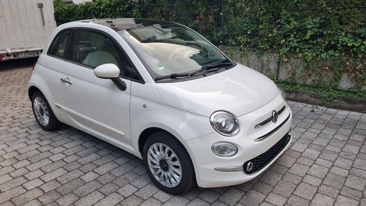 Fiat 500 Lounge 69cv anno2018 km59000