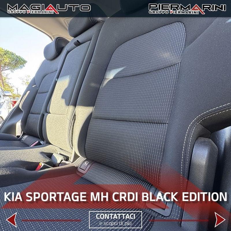 KIA Sportage 1.6 CRDI 136 CV 2WD Mild Hybrid Black Edition