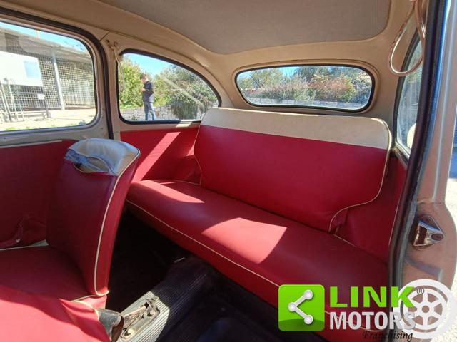 FIAT 600 LIBRETTO E TARGHE ORIGINALI