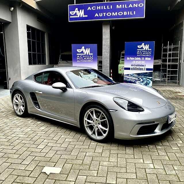 Porsche 718 Cayman 2.0 PELLE BORDEAUX UNIPROPRIETARIO PDK