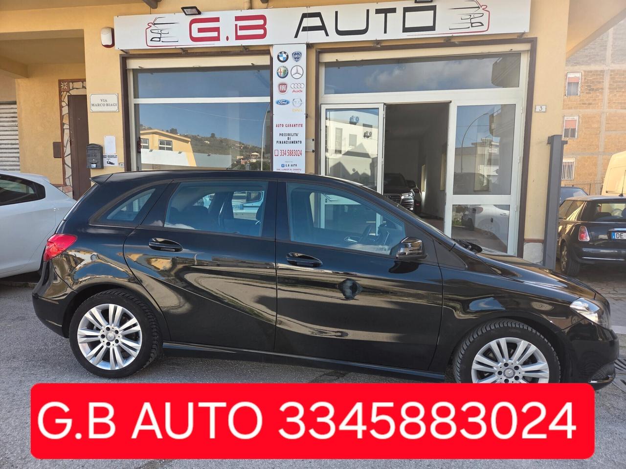 MERCEDES B180 ANNO 2014 1.5 110 CV KM CERTIFICATI