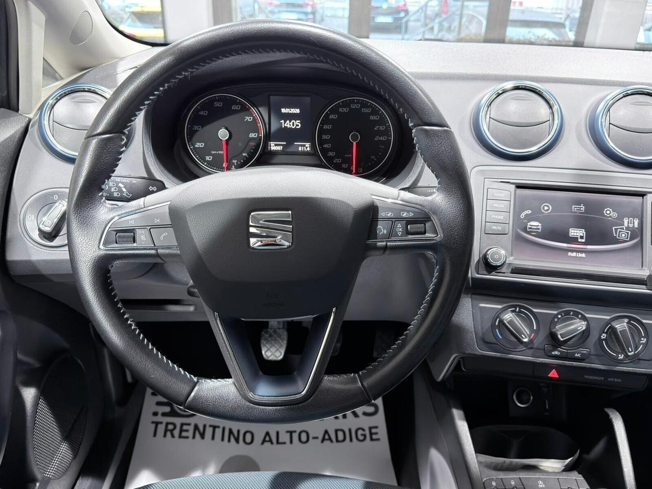 SEAT IBIZA 1.0TSI 95CV 5P 2016 1HANDE NEOPATENTATI