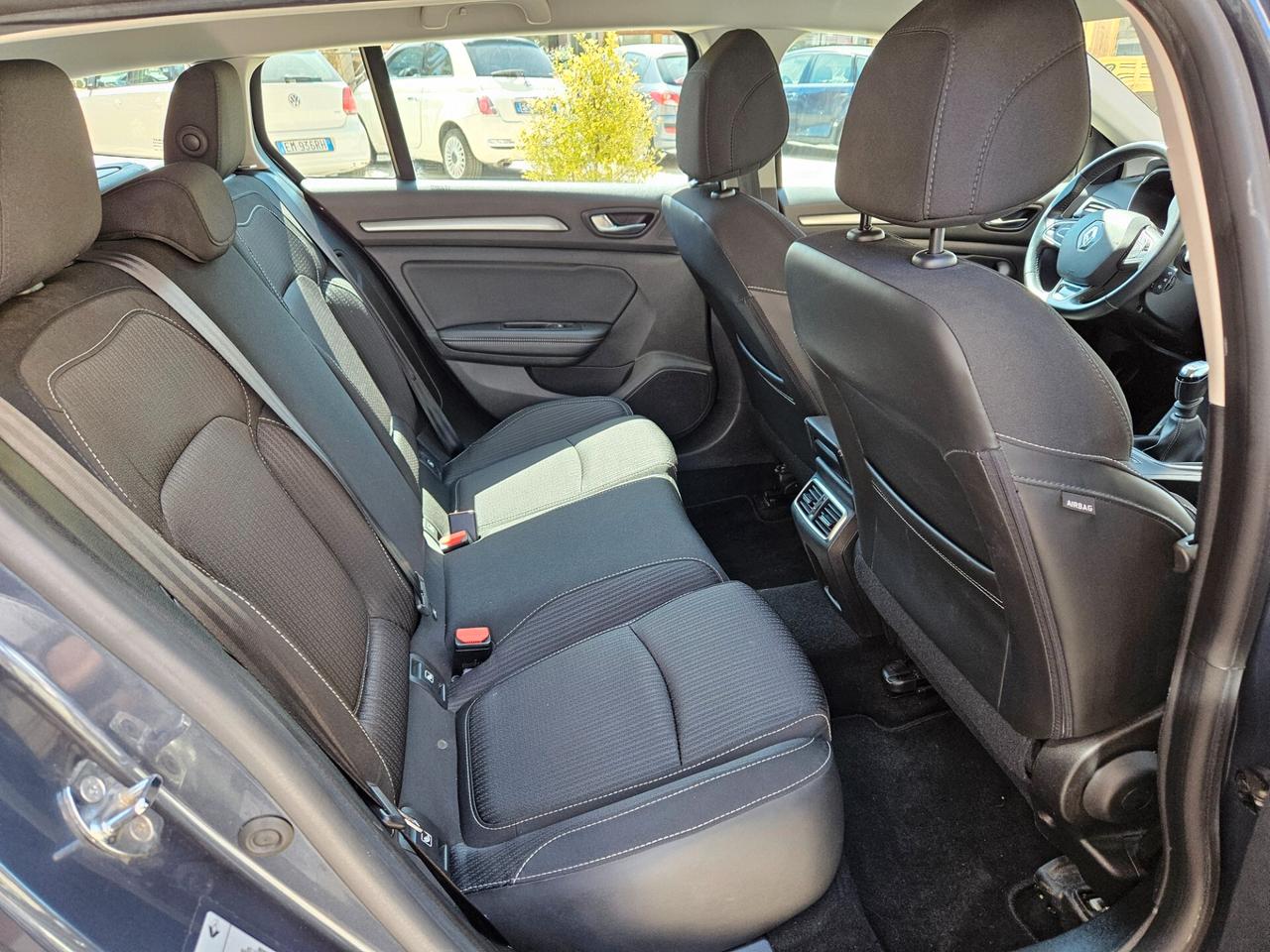 RENAULT MEGANE SW 1500 DCI 110CV DUEL KM CERTIFICATI