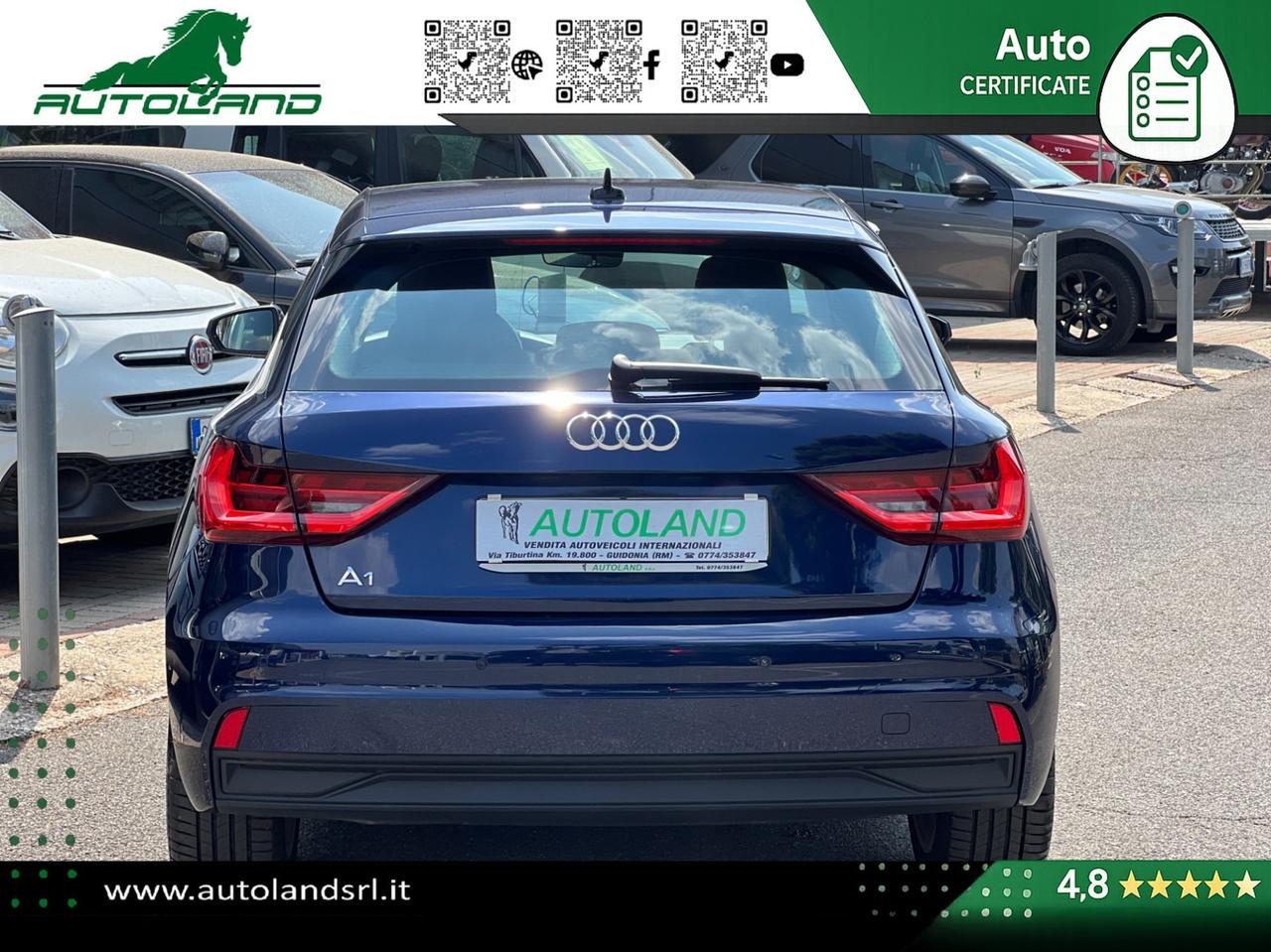 Audi A1 Sportback 30 1.0 tfsi Admired 110cv