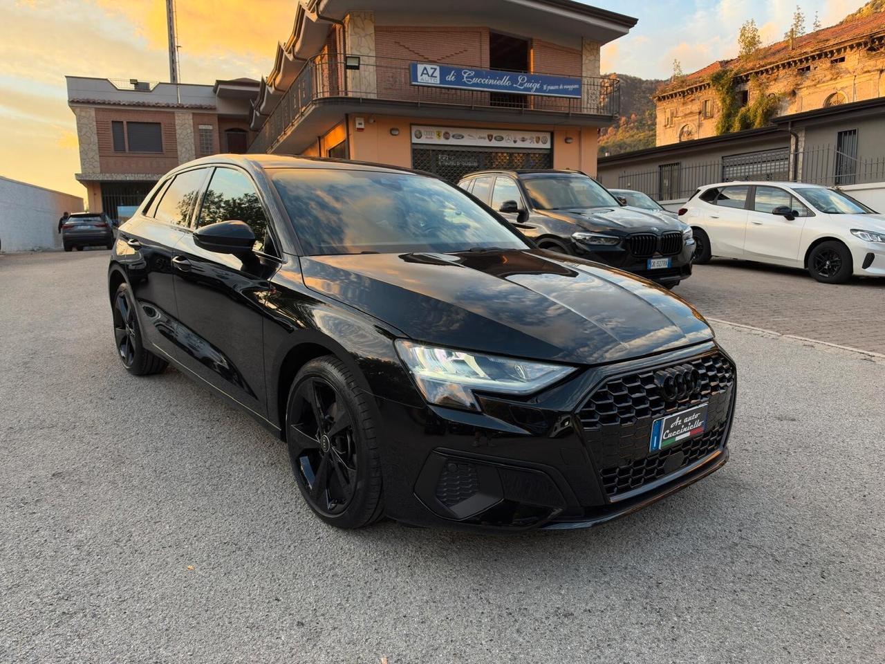Audi A3 SPB 35 TDI 150 CV - S-LINE - S-TRONIC MY 22 TOTAL BLAK