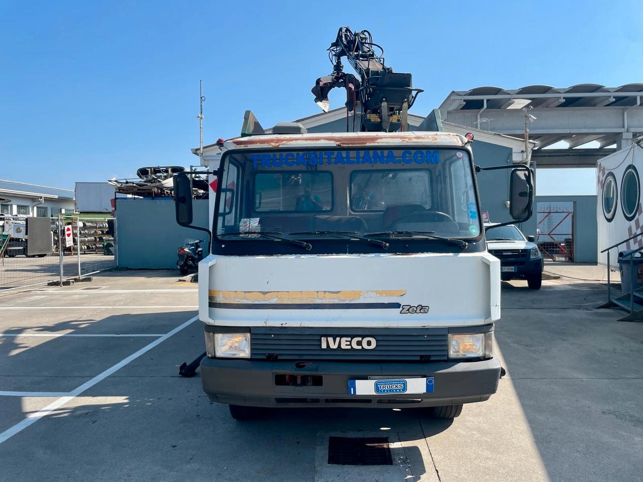 IVECO 109-14 RIBALTABILE + GRU CARICATRICE + POLIPO