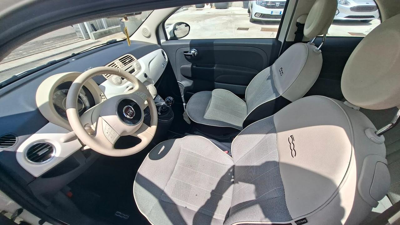 Fiat 500 1.2 Lounge 2015 con tetto panoramico
