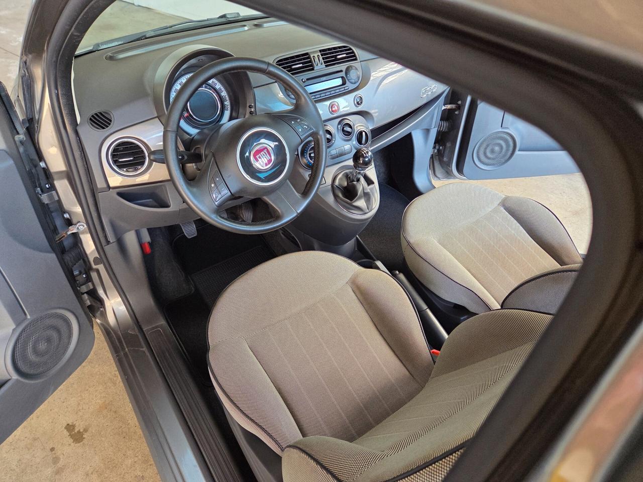 Fiat 500 1.2 Lounge, Tetto Panoramico, Euro 6B, Garanzia, 2014