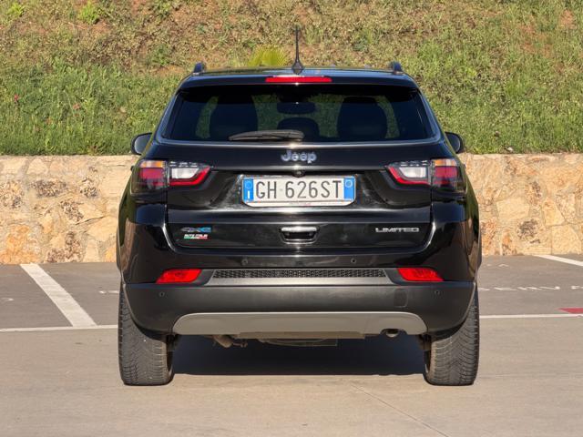 JEEP Compass 190CV 4XE LIMITED TOTAL BLACK PHEV+18''+RCAM+PELLE