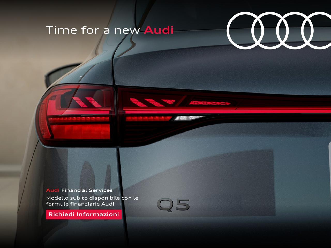 Audi Q5 sportback 2.0 tdi mhev+ s line edition quattro 204cv s-tronic