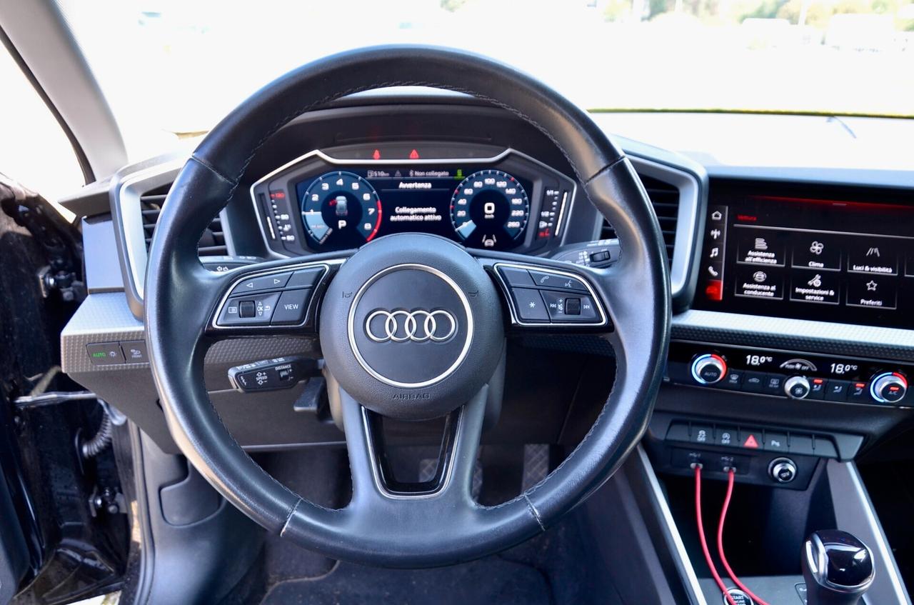 AUDI A1 SPB 30 1.0 TFSI S-LINE EDITION 110cv S-TRONIC, UFF ITALIANA, UNICOPROPRIETARIO, SERVICE AUDI, FARI LED, PERMUTE