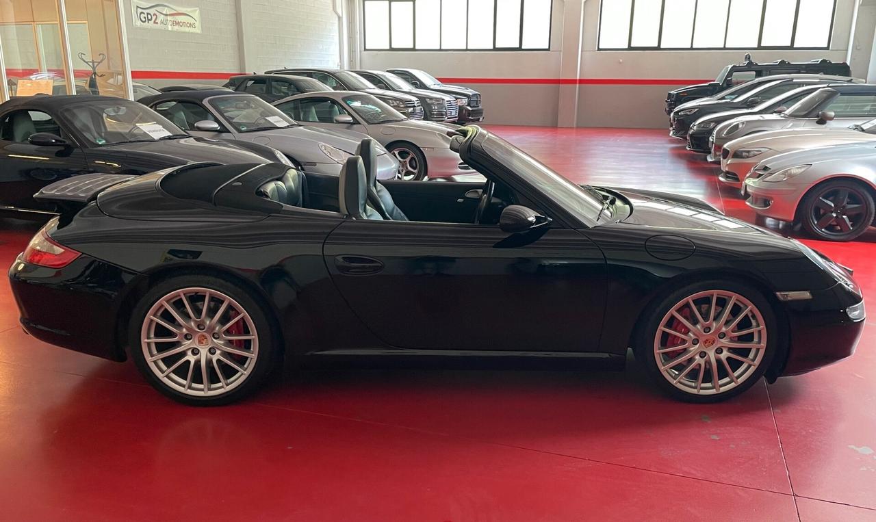 Porsche 911 997 CARRERA S CABRIO 3.8 355cv MANUALE book completo