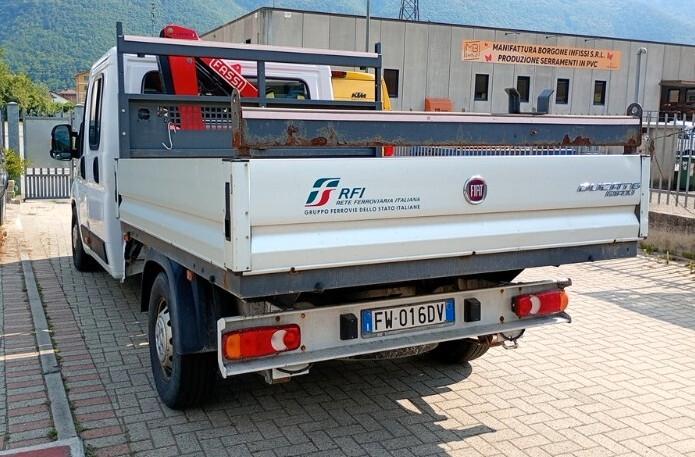 Fiat Ducato 35 2.3 MJT 130CV DOPPIA CABINA GRU