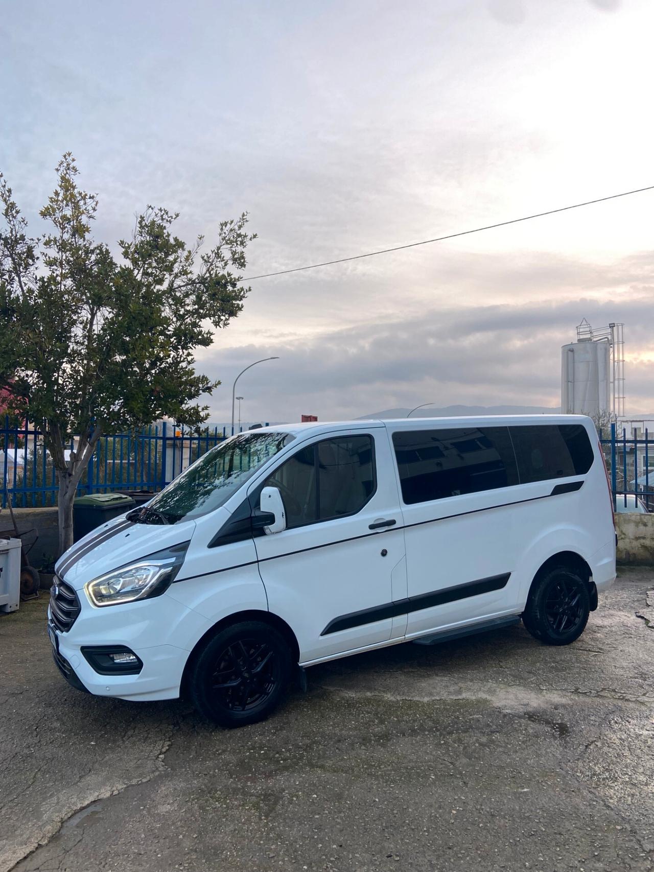 FORD TRANSIT CUSTOM 9 POSTI DIESEL HYBRID 91.000 KM