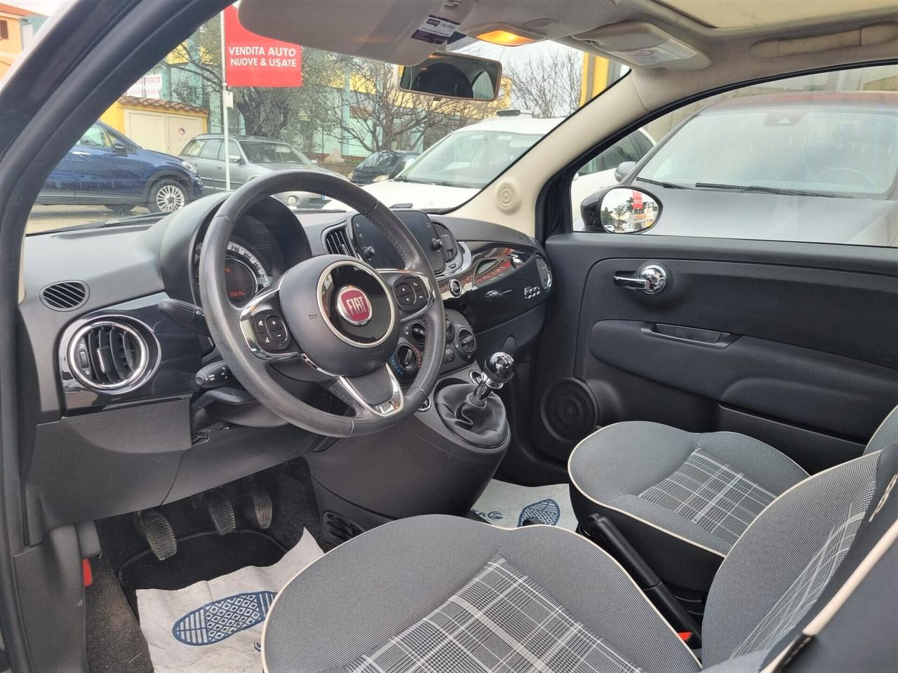 Fiat 500 1.2 LOUNGE 69cv tua a 169 € al mese