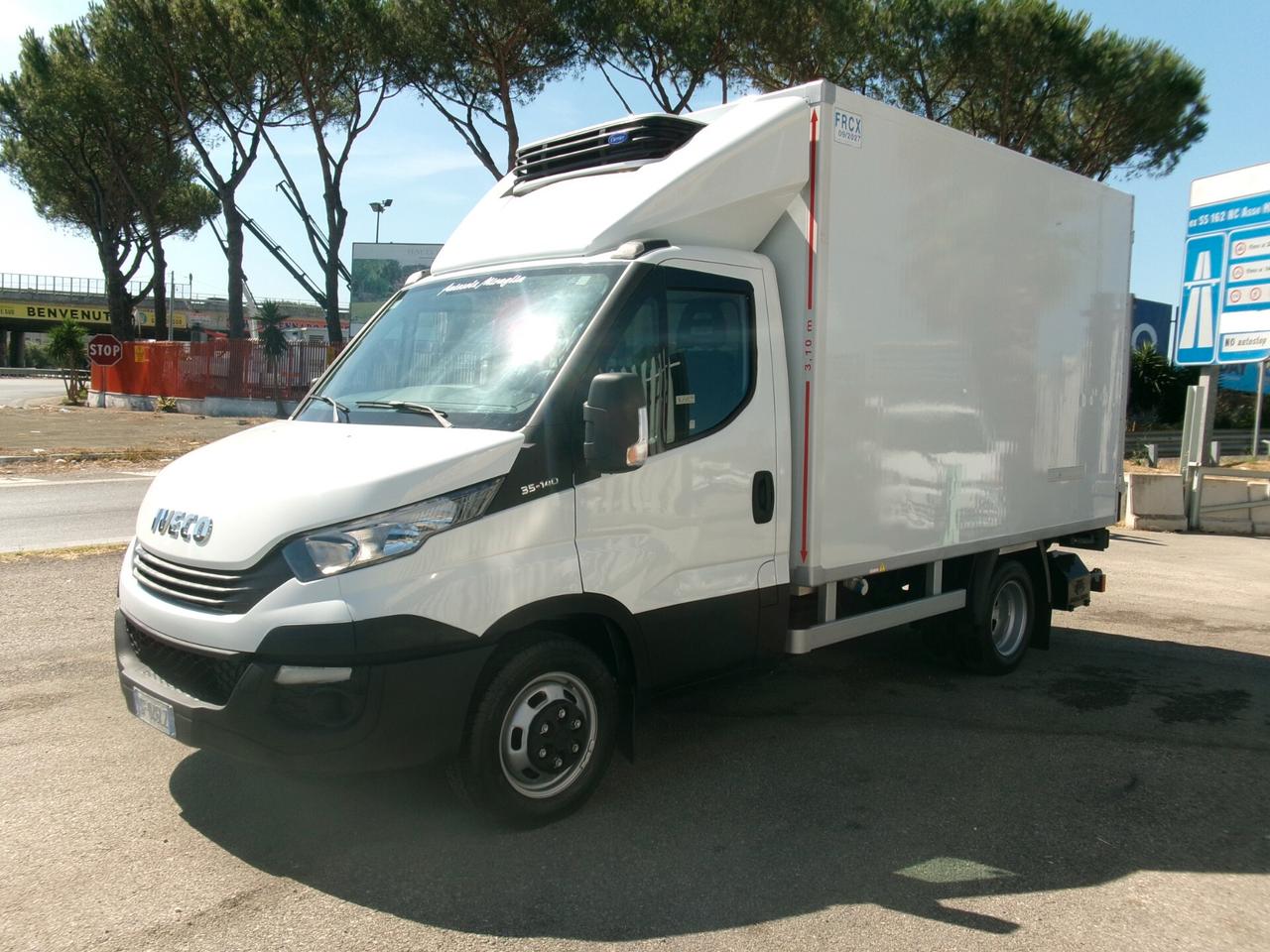 Iveco Daily 35C14 2.3 140CV E6 FRIGO+PEDANA CARICATRICE 10Q ATP FRCX -20° 09/2027 5 PEDANE 188000 KM