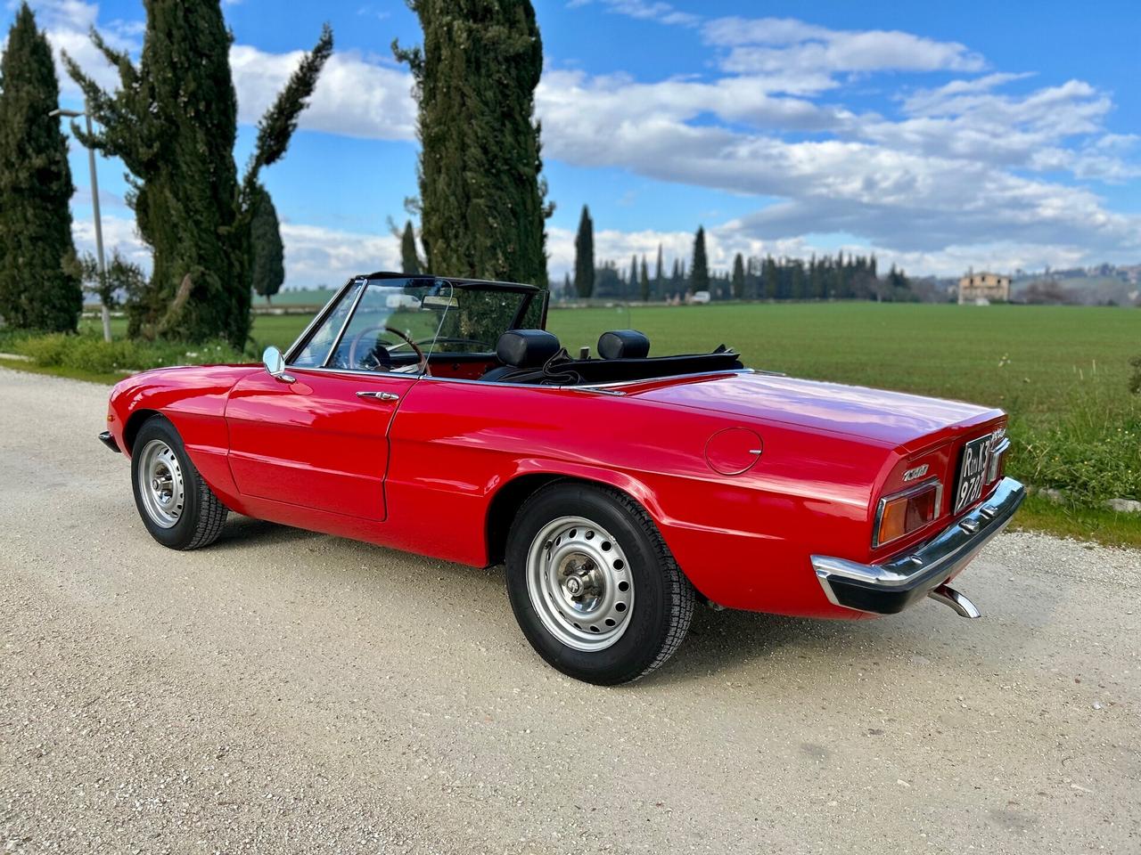 Alfa Romeo Spider 1.3 II SERIE " CODA TRONCA " - VETTURA DI INTERESSE STORICO COLLEZIONISTICO