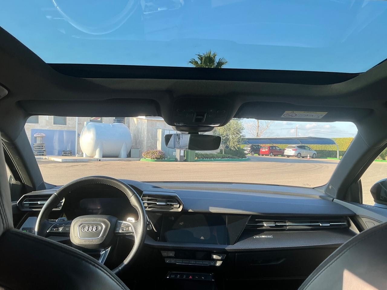 AUDI RS3 SPB TFSI QUATRO 2500 CV 400 TETTO APRIBILE-12/2021