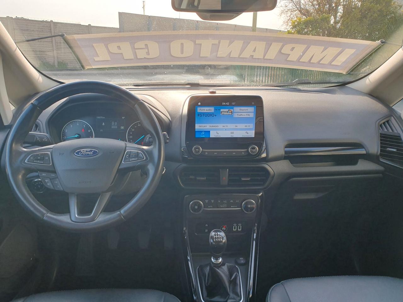 Ford EcoSport 1.0 125cv benz GPL Active 2022