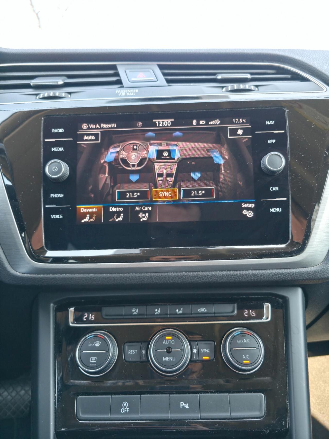 Volkswagen Touran 7 Posti 2.0 TDI 150 CV SCR DSG Executive BlueMotion Tech. TAGLIANDI UFFICIALI