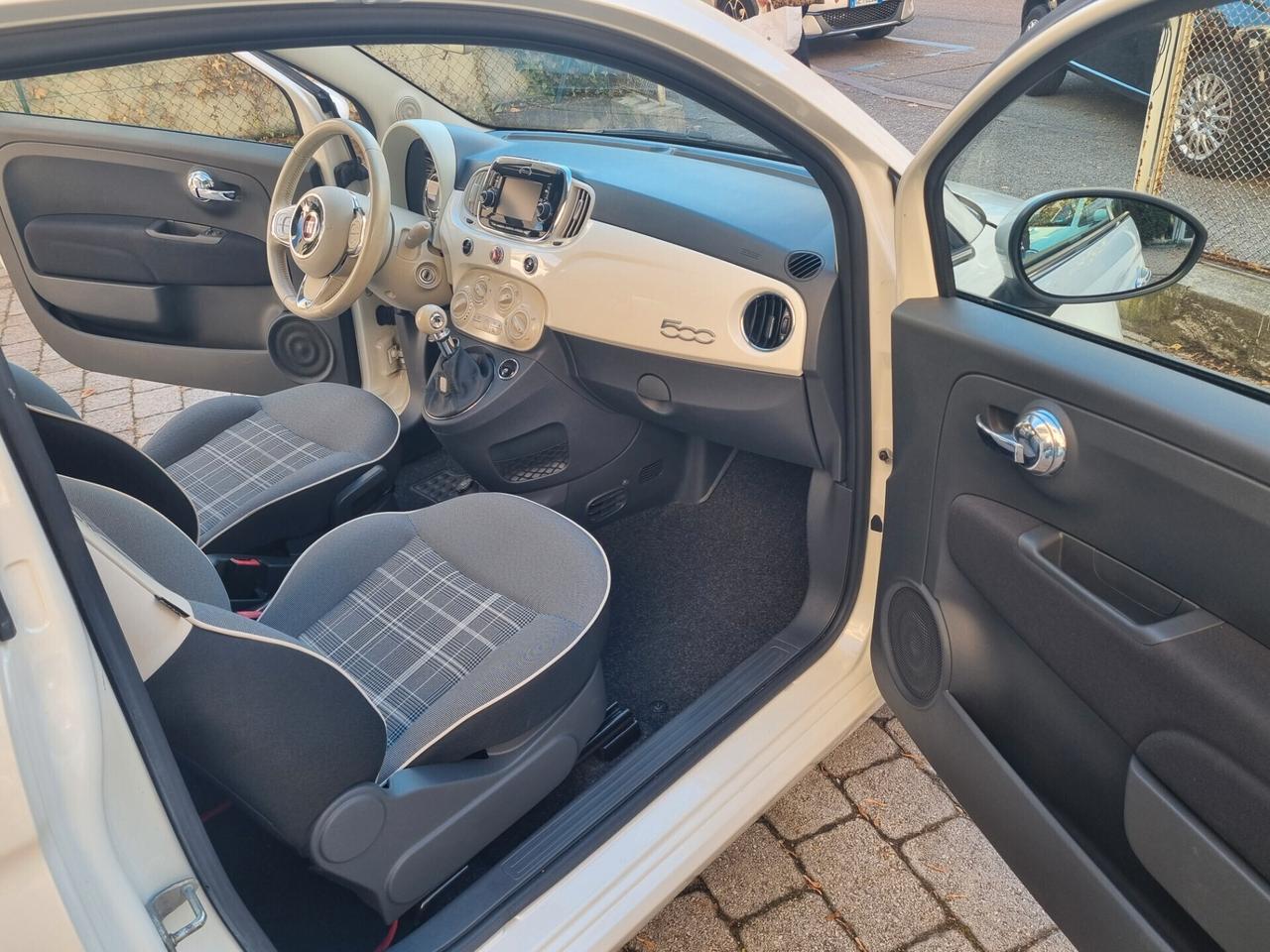 Fiat 500 1.2 Lounge anno2016 km59000 neopat