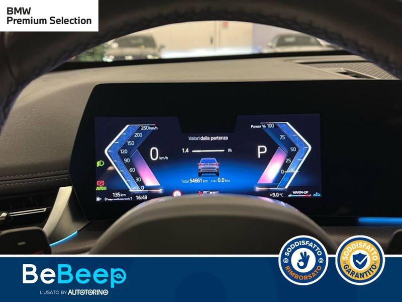 BMW X1 SDRIVE18D MSPORT AUTO