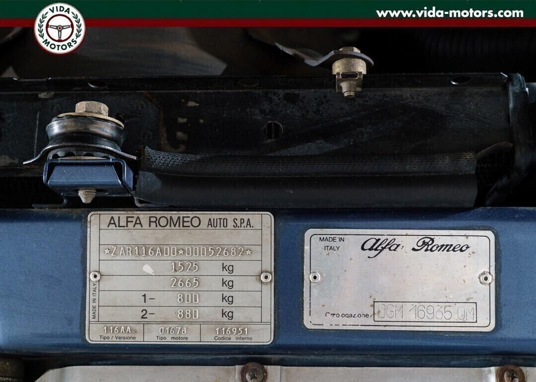 Alfa Romeo Giulietta 1.8 * OTTIMO CONSERVATO * BLU