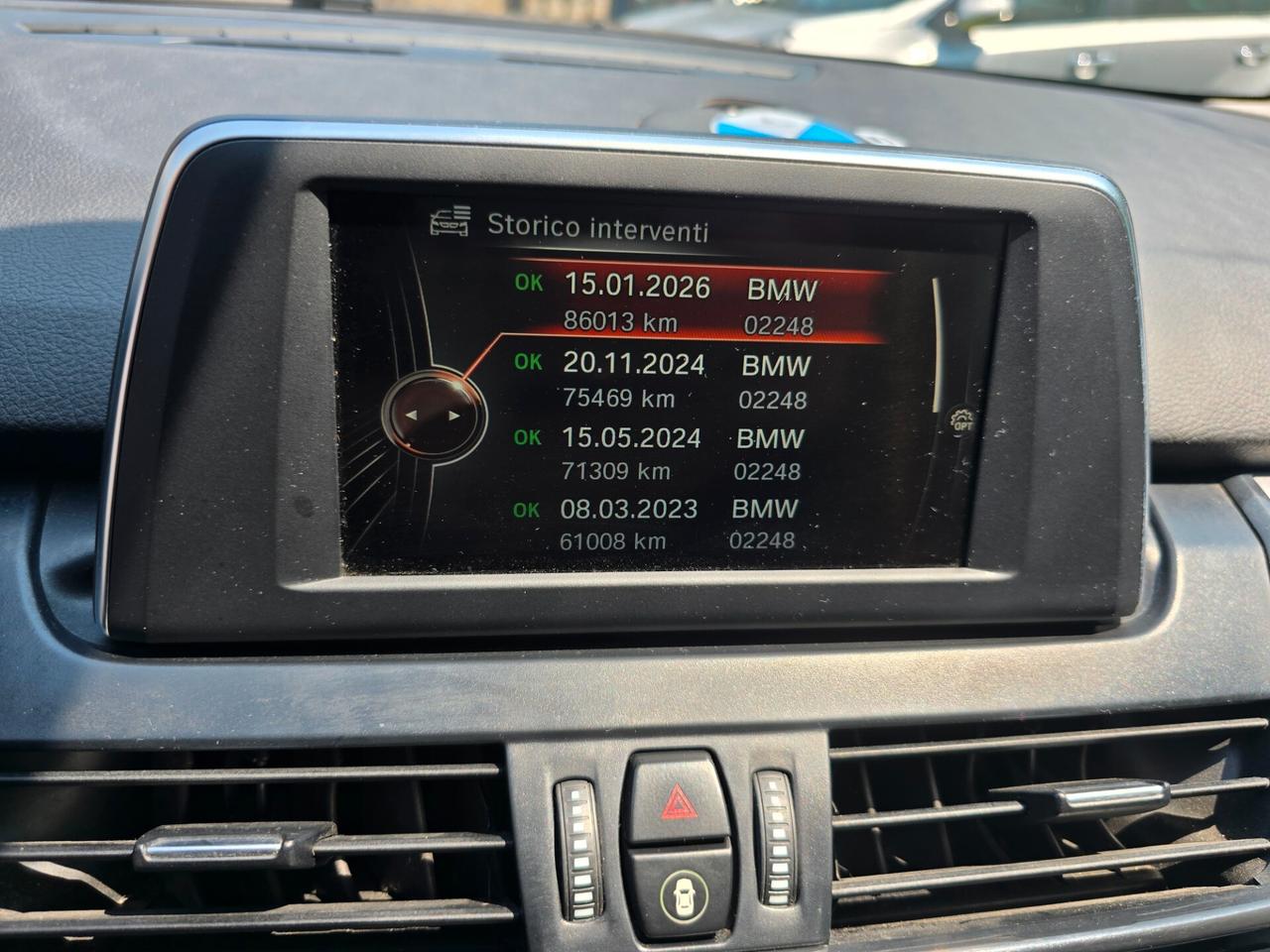 Bmw 218D 150CV Tourer 87000KM 7POSTI-2017