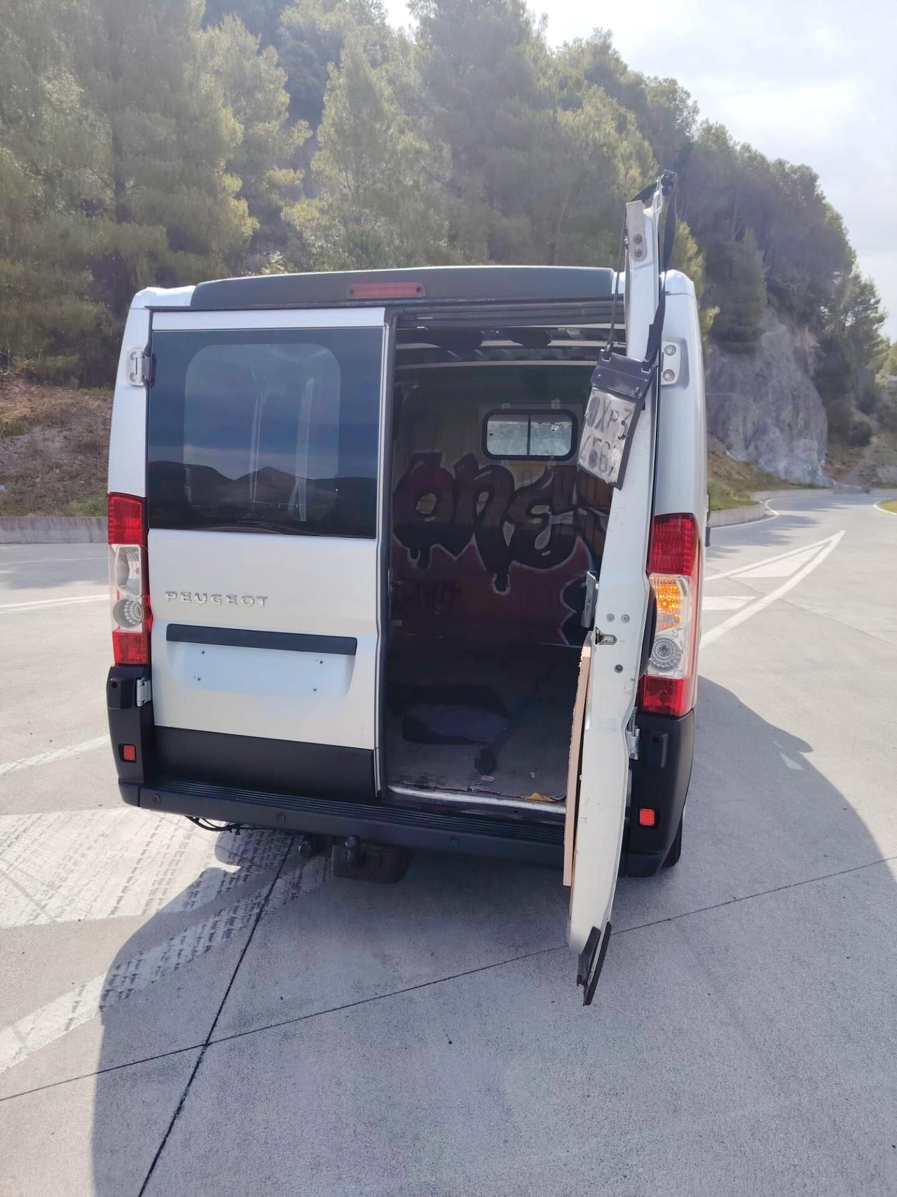 Peugeot Boxer L1H1 2.2Mtj 120Cv 6M Clima-Gancio-Pdc-3Posti-Consegna domicilio-Permute-
