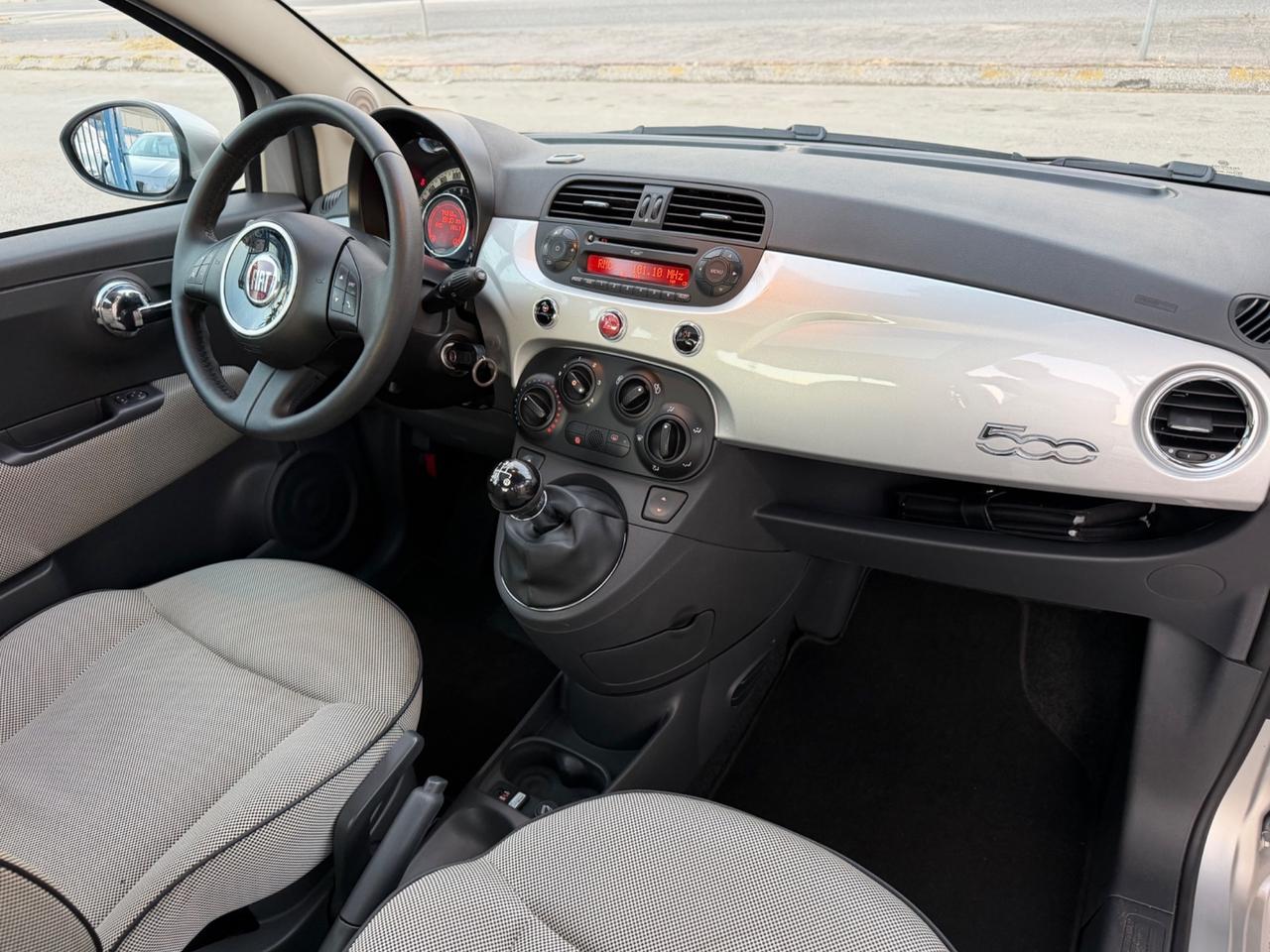 Fiat 500 1.2 benzina 69 cv 2012 74000 km