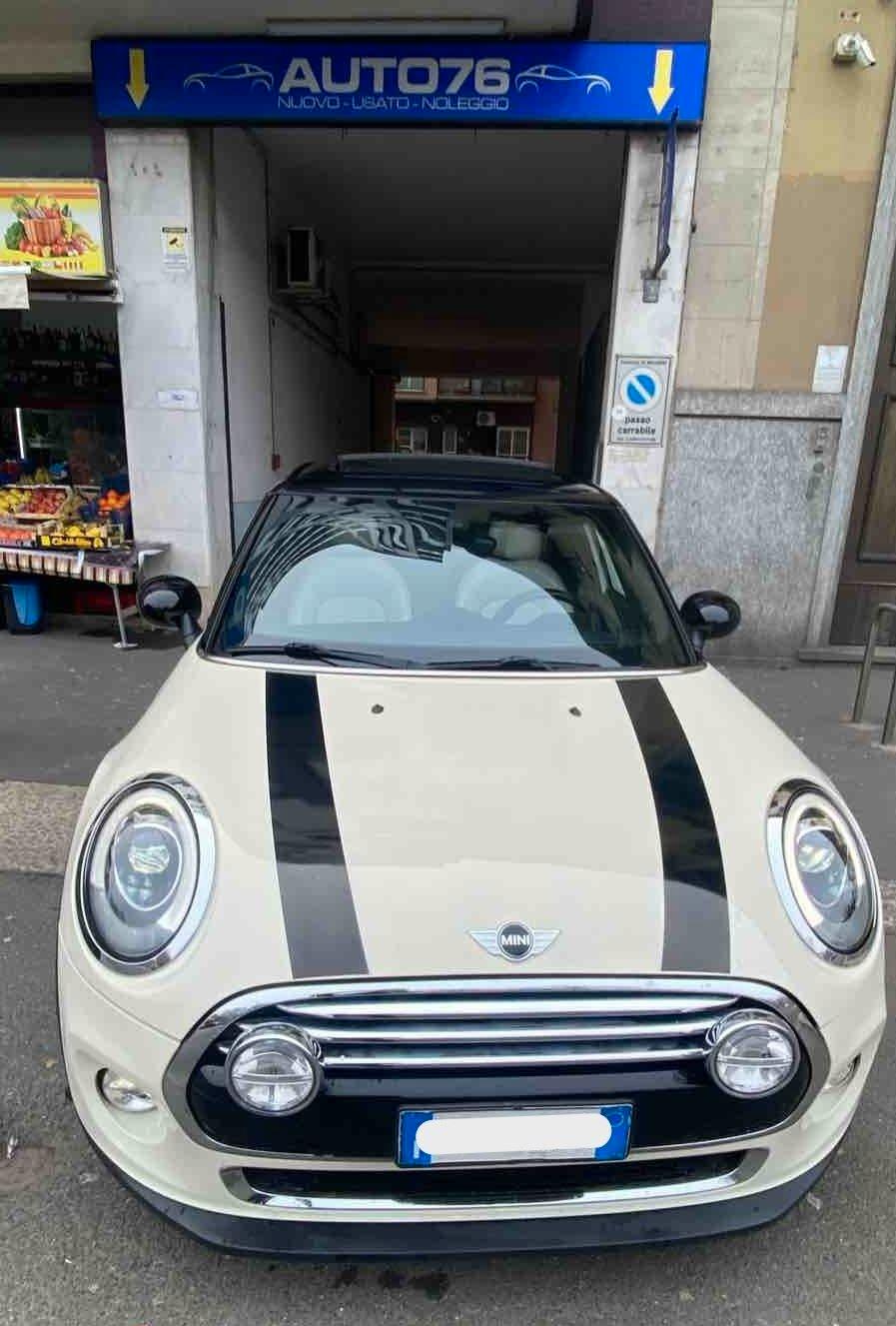 Mini 1.5 Cooper 5 PORTE CAMBIO AUTOMATICO TETTO PELLE NAVY