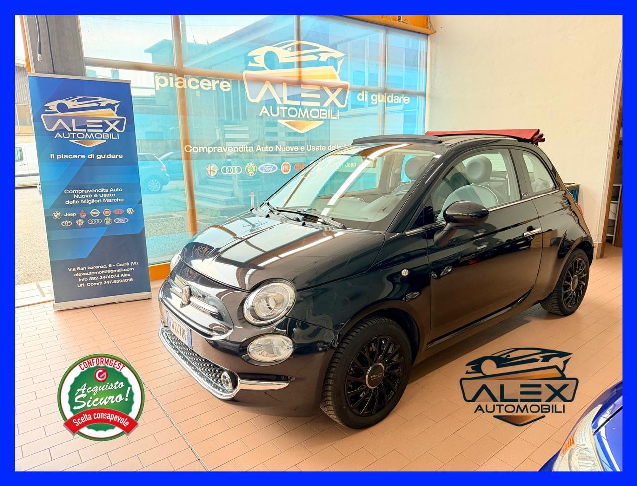 Fiat 500 Cabrio 1.2 benz 69cv E6 Neopat